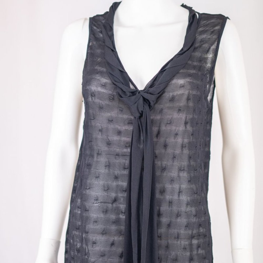 Fendi Black Sleeveless Blouse